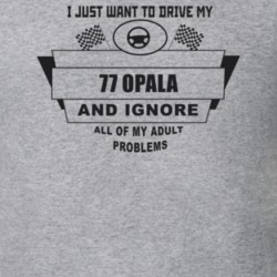 I Just Want To Drive My 1977 Opala And Ignore All My Adult Problems Fu