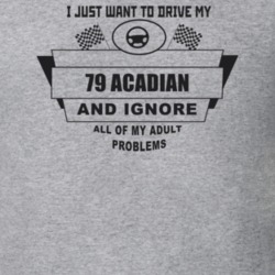 I Just Want To Drive My 1979 Acadian And Ignore All My Adult Problems 
