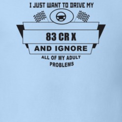 I Just Want To Drive My 1983 Cr X And Ignore All My Adult Problems Fun