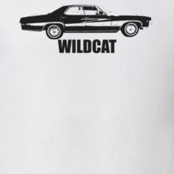 1969 Wildcat Side View With Model Light Color T Shirt