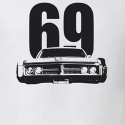 1969 Wildcat Grill View With Year Light Color T Shirt