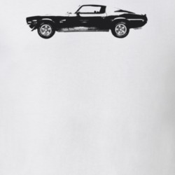 1970 Camaro Side View Light Color T Shirt