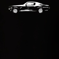1970 Camaro Side View Dark Color T Shirt