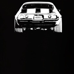 1970 Camaro Rear View Dark Color T Shirt