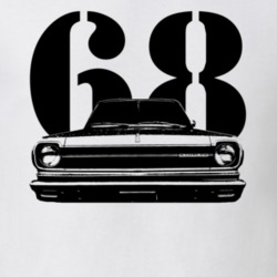 1968 Rambler Grill View With Year White T Shirt