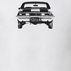 1969 Camaro Rear View Light Color T Shirt