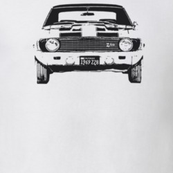 1969 Camaro Grill View Light Color T Shirt