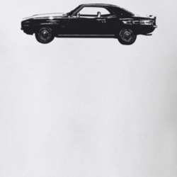 1969 Camaro Side View Light Color T Shirt