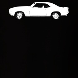 1969 Camaro Side View Dark Color T Shirt