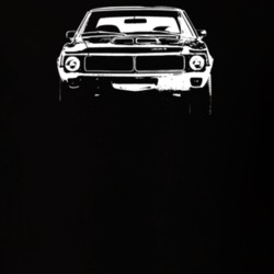 1970 Javelin Grill View Dark Color T Shirt