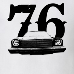 1976 GMC Sprint Grill View With Year Faded Look Light T Shirt