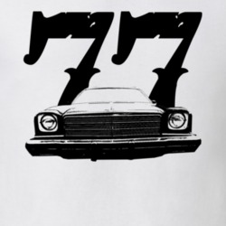 1977 GMC Sprint Grill View With Year Faded Look Light T Shirt