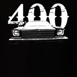 1977 GMC Sprint Grill View With Engine Size Faded Look Dark T Shirt
