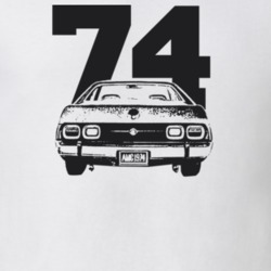1974 Javelin Rear View With Year Light Color T Shirt