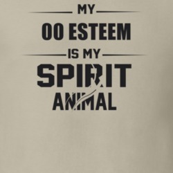 My 2000 Esteem Is My Spirit Animal Funny T Shirt