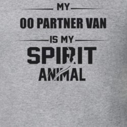 My 2000 Partner Van Is My Spirit Animal Funny T Shirt