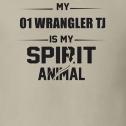 My 2001 Wrangler Tj Is My Spirit Animal Funny T Shirt