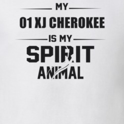 My 2001 Xj Cherokee Is My Spirit Animal Funny T Shirt