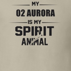 My 2002 Aurora Is My Spirit Animal Funny T Shirt