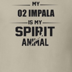 My 2002 Impala Is My Spirit Animal Funny T Shirt