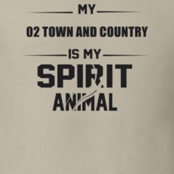 My 2002 Town And Country Is My Spirit Animal Funny T Shirt