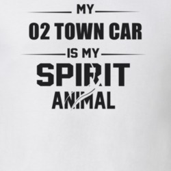 My 2002 Town Car Is My Spirit Animal Funny T Shirt