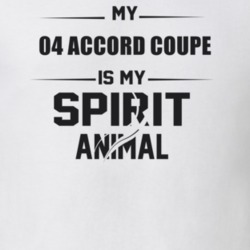 My 2004 Accord Coupe Is My Spirit Animal Funny T Shirt