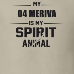 My 2004 Meriva Is My Spirit Animal Funny T Shirt