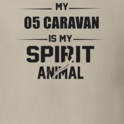 My 2005 Caravan Is My Spirit Animal Funny T Shirt