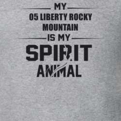 My 2005 Liberty Rocky Mountain Is My Spirit Animal Funny T Shirt