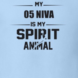 My 2005 Niva Is My Spirit Animal Funny T Shirt