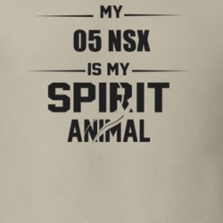 My 2005 Nsx Is My Spirit Animal Funny T Shirt