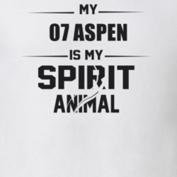 My 2007 Aspen Is My Spirit Animal Funny T Shirt
