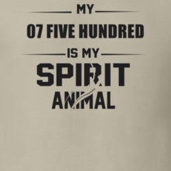 My 2007 Five Hundred Is My Spirit Animal Funny T Shirt