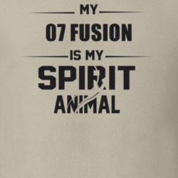 My 2007 Fusion Is My Spirit Animal Funny T Shirt