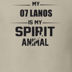 My 2007 Lanos Is My Spirit Animal Funny T Shirt