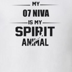 My 2007 Niva Is My Spirit Animal Funny T Shirt