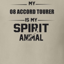 My 2008 Accord Tourer Is My Spirit Animal Funny T Shirt