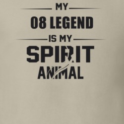 My 2008 Legend Is My Spirit Animal Funny T Shirt