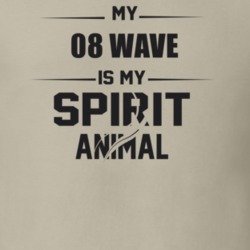 My 2008 Wave Is My Spirit Animal Funny T Shirt