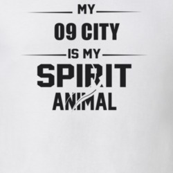 My 2009 City Is My Spirit Animal Funny T Shirt