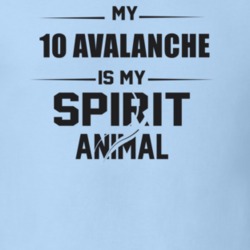My 2010 Avalanche Is My Spirit Animal Funny T Shirt