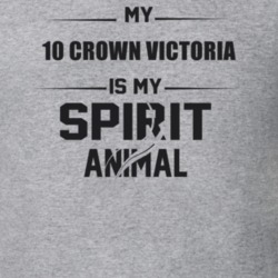 My 2010 Crown Victoria Is My Spirit Animal Funny T Shirt
