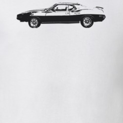 1973 Javelin Side View Light Color T Shirt