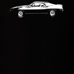 1973 Javelin Side View Dark Color T Shirt