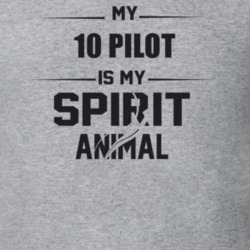 My 2010 Pilot Is My Spirit Animal Funny T Shirt