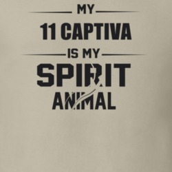 My 2011 Captiva Is My Spirit Animal Funny T Shirt