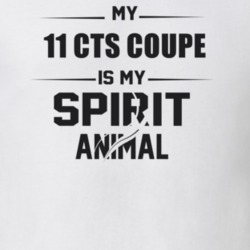 My 2011 Cts Coupe Is My Spirit Animal Funny T Shirt