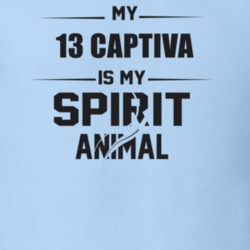 My 2013 Captiva Is My Spirit Animal Funny T Shirt