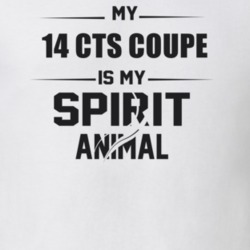 My 2014 Cts Coupe Is My Spirit Animal Funny T Shirt